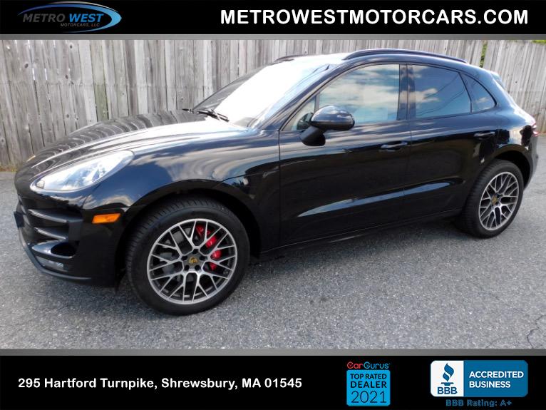 Used Used 2015 Porsche Macan Turbo AWD for sale $26,800 at Metro West Motorcars LLC in Shrewsbury MA