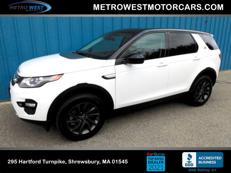 Used Used 2018 Land Rover Discovery Sport HSE 4WD for sale $16,800 at Metro West Motorcars LLC in Shrewsbury MA