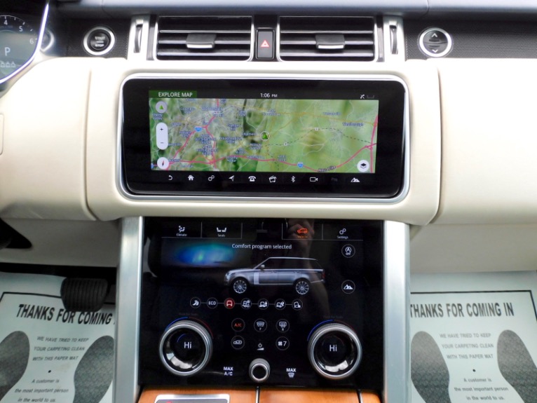 Used 2018 Land Rover Range Rover V6 Supercharged HSE Used 2018 Land Rover Range Rover V6 Supercharged HSE for sale at Metro West Motorcars LLC in Shrewsbury MA 11