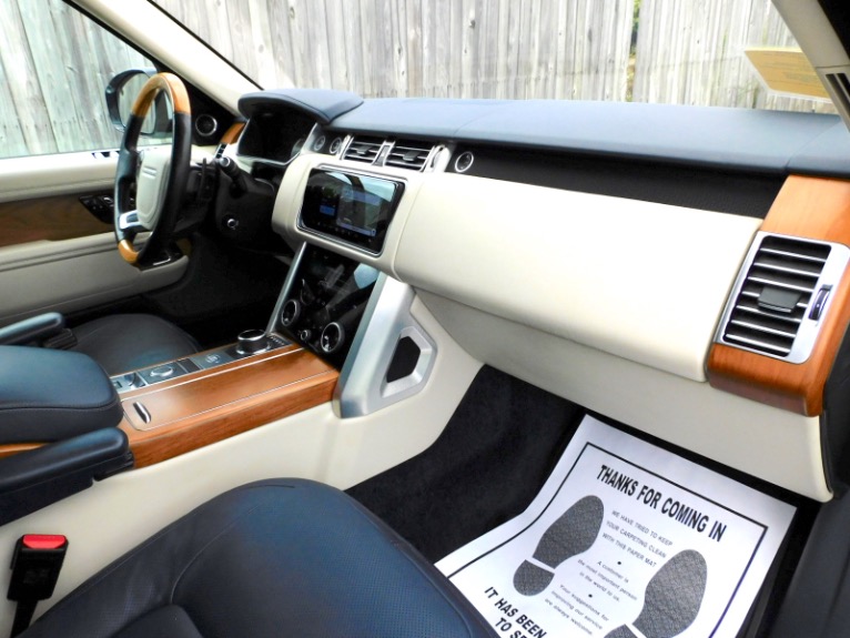 Used 2018 Land Rover Range Rover V6 Supercharged HSE Used 2018 Land Rover Range Rover V6 Supercharged HSE for sale at Metro West Motorcars LLC in Shrewsbury MA 21