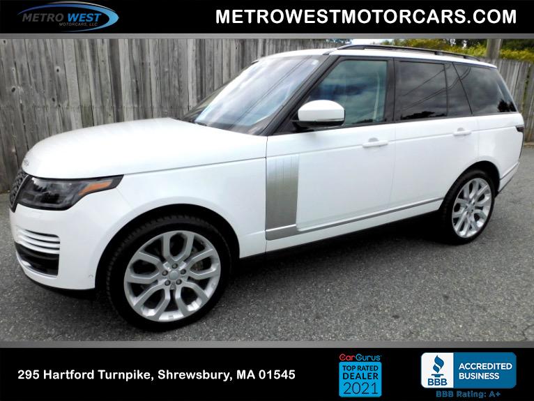 Used 2018 Land Rover Range Rover V6 Supercharged HSE Used 2018 Land Rover Range Rover V6 Supercharged HSE for sale  at Metro West Motorcars LLC in Shrewsbury MA 1