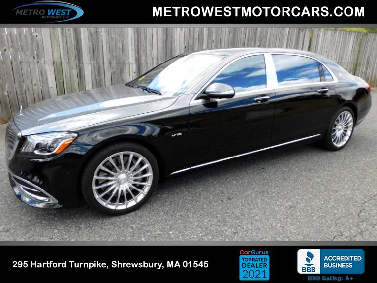 Used 2020 Mercedes-Benz S-class Maybach S 650 Sedan Used 2020 Mercedes-Benz S-class Maybach S 650 Sedan for sale  at Metro West Motorcars LLC in Shrewsbury MA 1