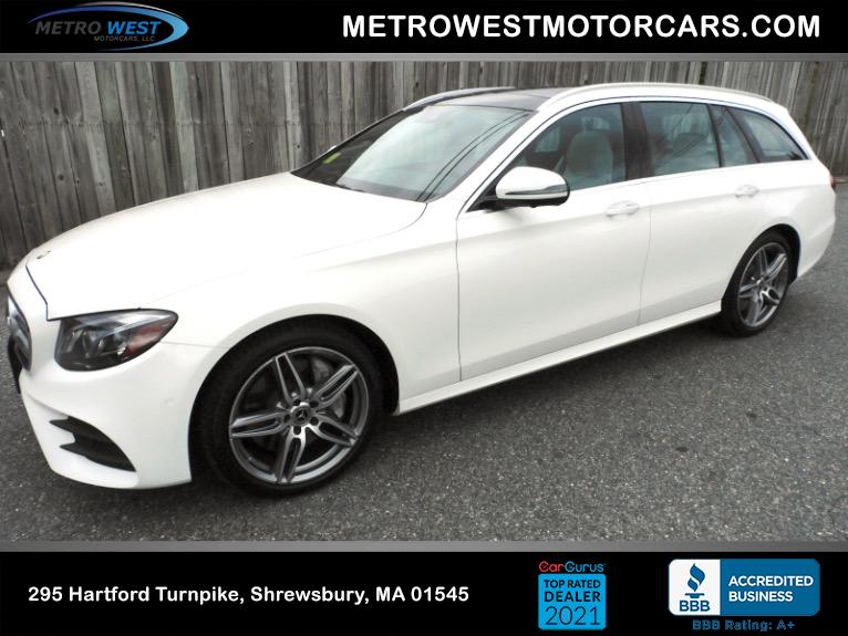 Used 2019 Mercedes-Benz E-class E 450 4MATIC Wagon Used 2019 Mercedes-Benz E-class E 450 4MATIC Wagon for sale at Metro West Motorcars LLC in Shrewsbury MA 1