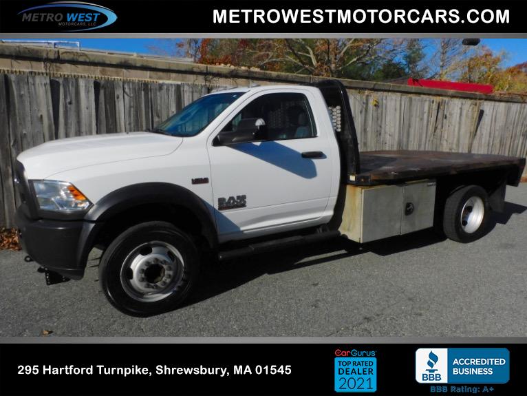 Used Used 2018 Ram 5500 Chassis Cab Tradesman 4x4 Reg Cab 84 for sale $35,800 at Metro West Motorcars LLC in Shrewsbury MA