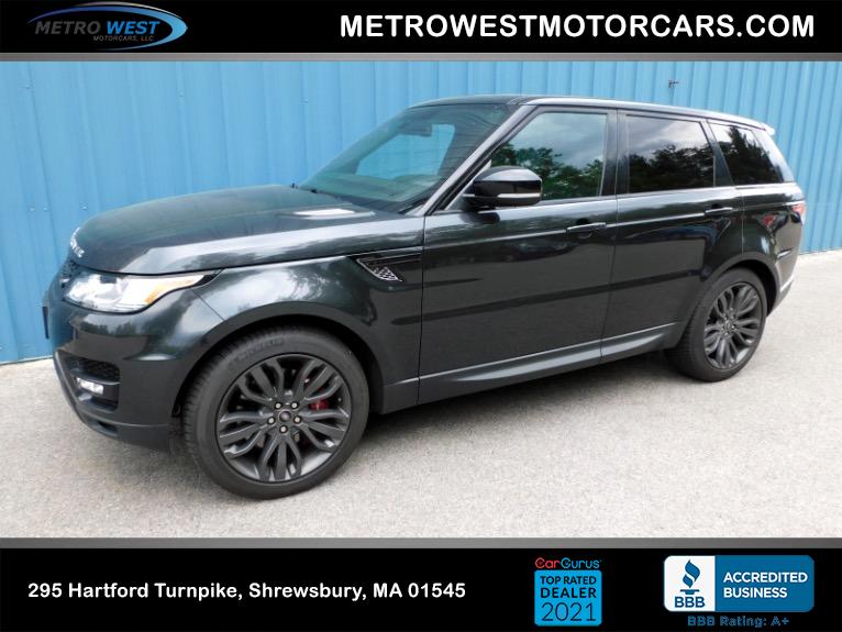 Used 2014 Land Rover Range Rover Sport Supercharged Used 2014 Land Rover Range Rover Sport Supercharged for sale at Metro West Motorcars LLC in Shrewsbury MA 1