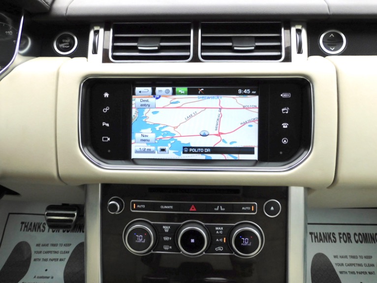 Used 2016 Land Rover Range Rover Supercharged Used 2016 Land Rover Range Rover Supercharged for sale at Metro West Motorcars LLC in Shrewsbury MA 11