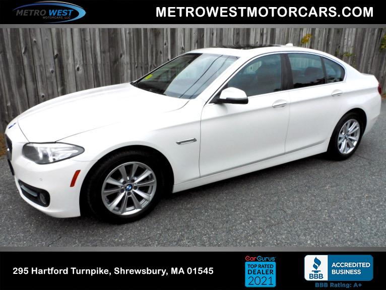 Used Used 2015 BMW 5 Series 528i xDrive AWD for sale $15,800 at Metro West Motorcars LLC in Shrewsbury MA