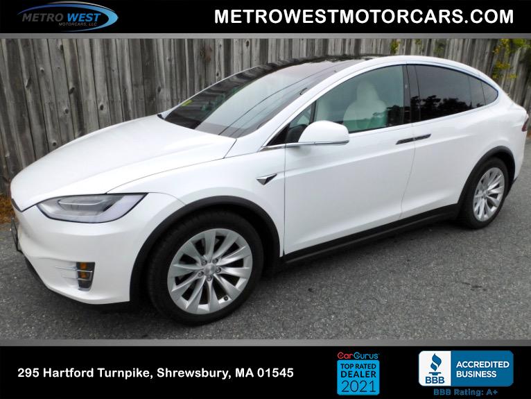 Used 2021 Tesla Model x Long Range Plus AWD Used 2021 Tesla Model x Long Range Plus AWD for sale at Metro West Motorcars LLC in Shrewsbury MA 1