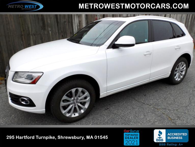 Used 2016 Audi Q5 2.0T Premium Plus Quattro Used 2016 Audi Q5 2.0T Premium Plus Quattro for sale at Metro West Motorcars LLC in Shrewsbury MA 1