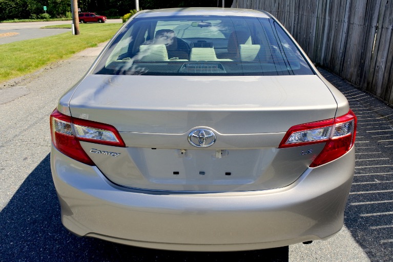 Used 2014 Toyota Camry LE Used 2014 Toyota Camry LE for sale at Metro West Motorcars LLC in Shrewsbury MA 4