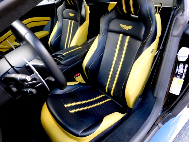 Used 2019 Aston Martin Vantage Coupe Used 2019 Aston Martin Vantage Coupe for sale at Metro West Motorcars LLC in Shrewsbury MA 14