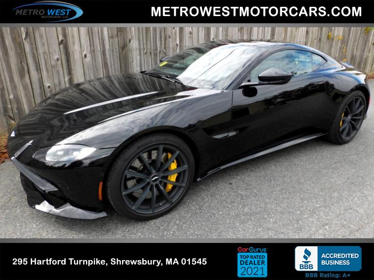 Used 2019 Aston Martin Vantage Coupe Used 2019 Aston Martin Vantage Coupe for sale at Metro West Motorcars LLC in Shrewsbury MA 1