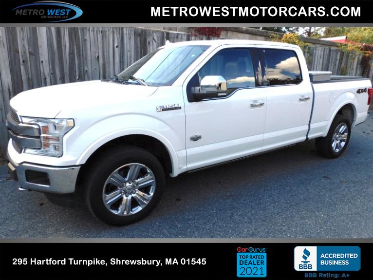 Used 2018 Ford F-150 King Ranch 4WD SuperCrew 6.5'' Box Used 2018 Ford F-150 King Ranch 4WD SuperCrew 6.5'' Box for sale  at Metro West Motorcars LLC in Shrewsbury MA 1