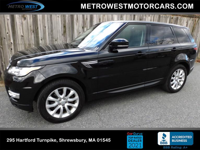 Used 2016 Land Rover Range Rover Sport HSE Used 2016 Land Rover Range Rover Sport HSE for sale  at Metro West Motorcars LLC in Shrewsbury MA 1