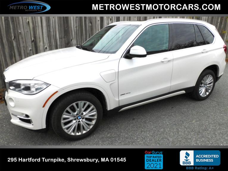 Used 2016 BMW X5 xDrive40e AWD Used 2016 BMW X5 xDrive40e AWD for sale at Metro West Motorcars LLC in Shrewsbury MA 1