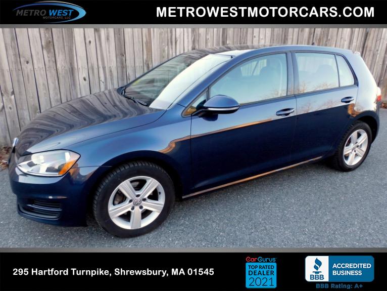Used 2017 Volkswagen Golf 1.8T Wolfsburg Edition Used 2017 Volkswagen Golf 1.8T Wolfsburg Edition for sale at Metro West Motorcars LLC in Shrewsbury MA 1