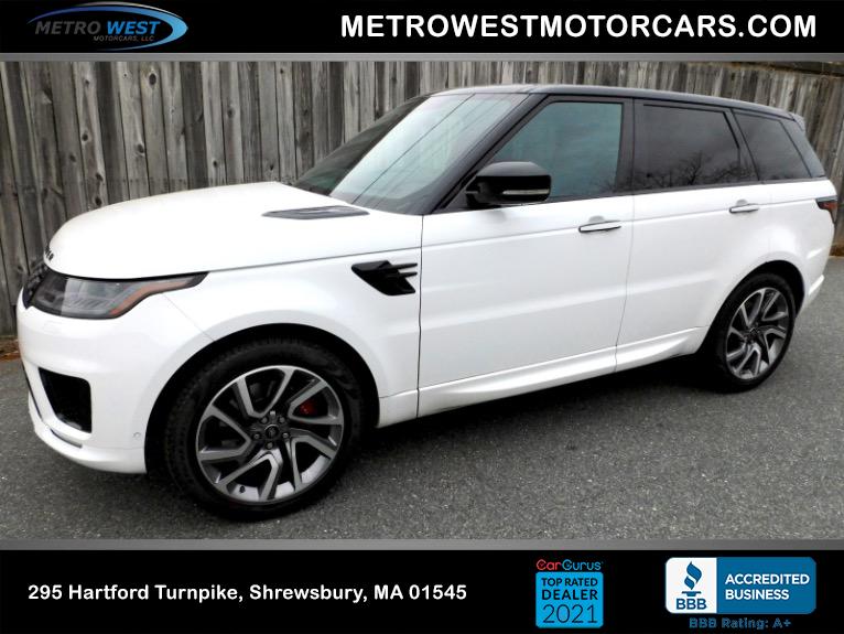 Used 2018 Land Rover Range Rover Sport HSE Dynamic Used 2018 Land Rover Range Rover Sport HSE Dynamic for sale at Metro West Motorcars LLC in Shrewsbury MA 1