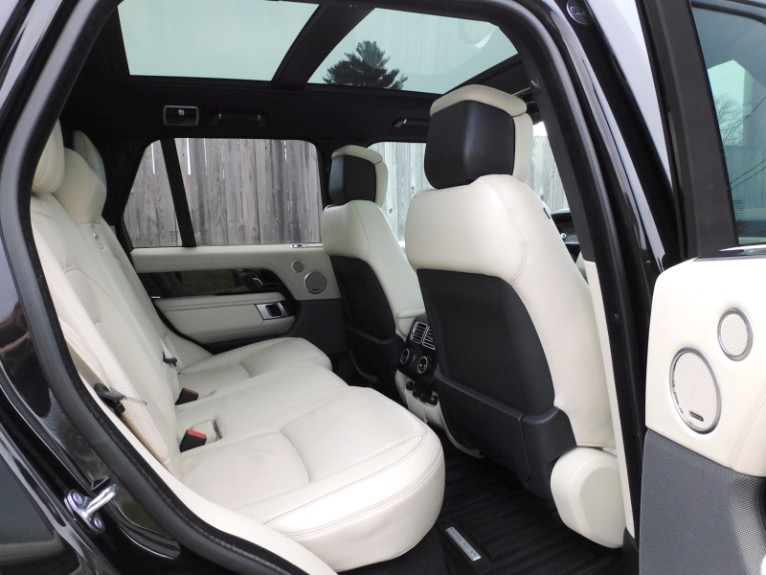 Used 2019 Land Rover Range Rover V6 Supercharged HSE Used 2019 Land Rover Range Rover V6 Supercharged HSE for sale at Metro West Motorcars LLC in Shrewsbury MA 18