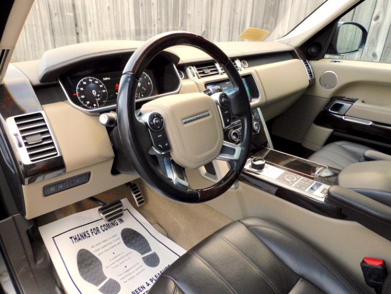 Used 2017 Land Rover Range Rover V8 Supercharged LWB Used 2017 Land Rover Range Rover V8 Supercharged LWB for sale at Metro West Motorcars LLC in Shrewsbury MA 13
