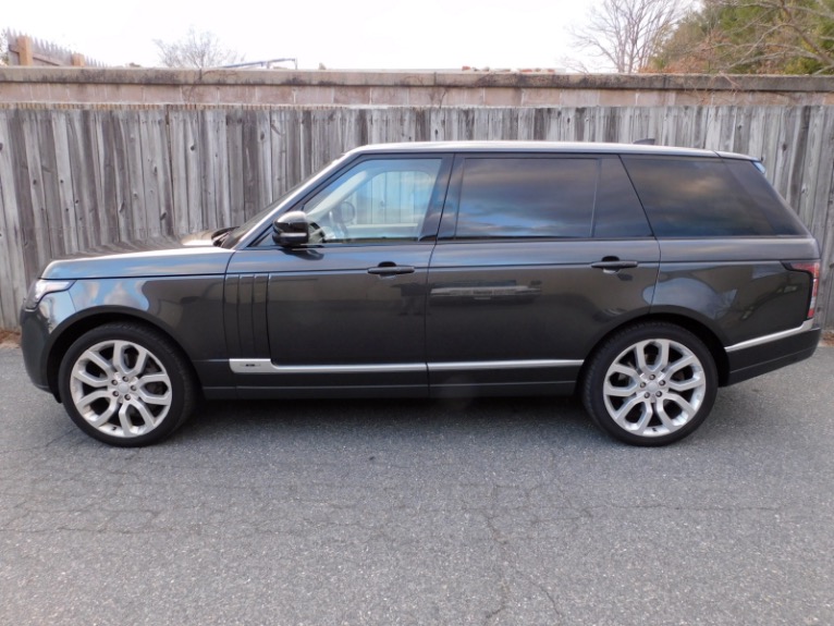 Used 2017 Land Rover Range Rover V8 Supercharged LWB Used 2017 Land Rover Range Rover V8 Supercharged LWB for sale  at Metro West Motorcars LLC in Shrewsbury MA 2