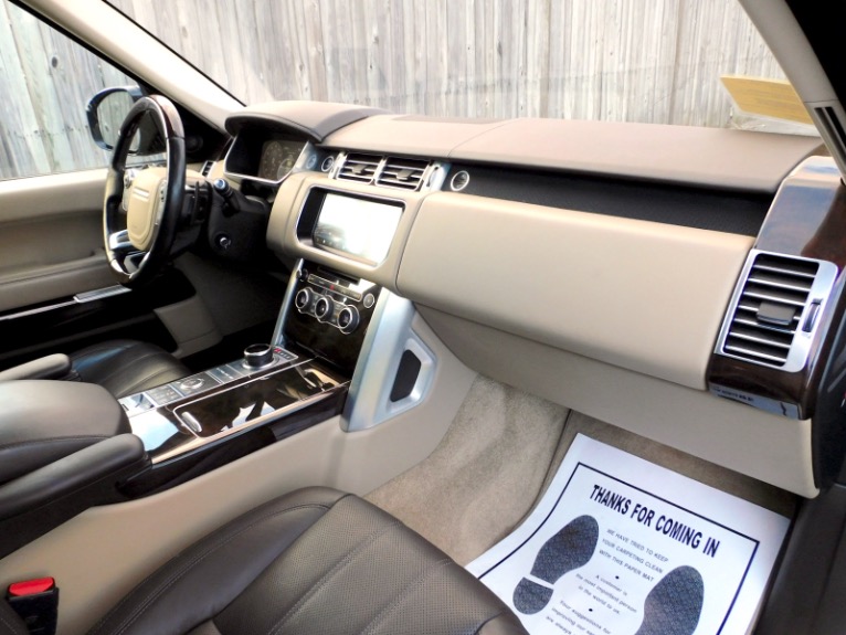Used 2017 Land Rover Range Rover V8 Supercharged LWB Used 2017 Land Rover Range Rover V8 Supercharged LWB for sale at Metro West Motorcars LLC in Shrewsbury MA 21