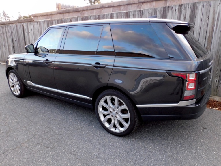 Used 2017 Land Rover Range Rover V8 Supercharged LWB Used 2017 Land Rover Range Rover V8 Supercharged LWB for sale at Metro West Motorcars LLC in Shrewsbury MA 3