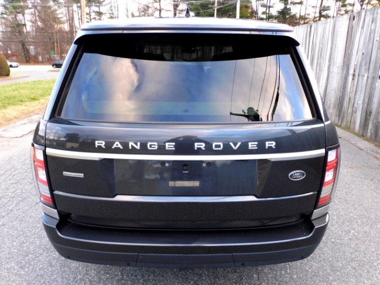 Used 2017 Land Rover Range Rover V8 Supercharged LWB Used 2017 Land Rover Range Rover V8 Supercharged LWB for sale  at Metro West Motorcars LLC in Shrewsbury MA 4