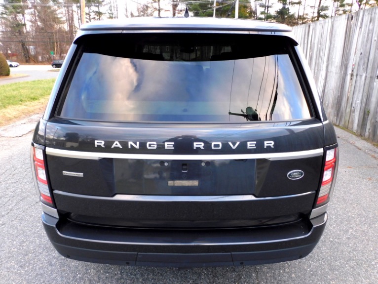 Used 2017 Land Rover Range Rover V8 Supercharged LWB Used 2017 Land Rover Range Rover V8 Supercharged LWB for sale at Metro West Motorcars LLC in Shrewsbury MA 4