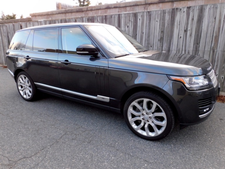 Used 2017 Land Rover Range Rover V8 Supercharged LWB Used 2017 Land Rover Range Rover V8 Supercharged LWB for sale  at Metro West Motorcars LLC in Shrewsbury MA 7