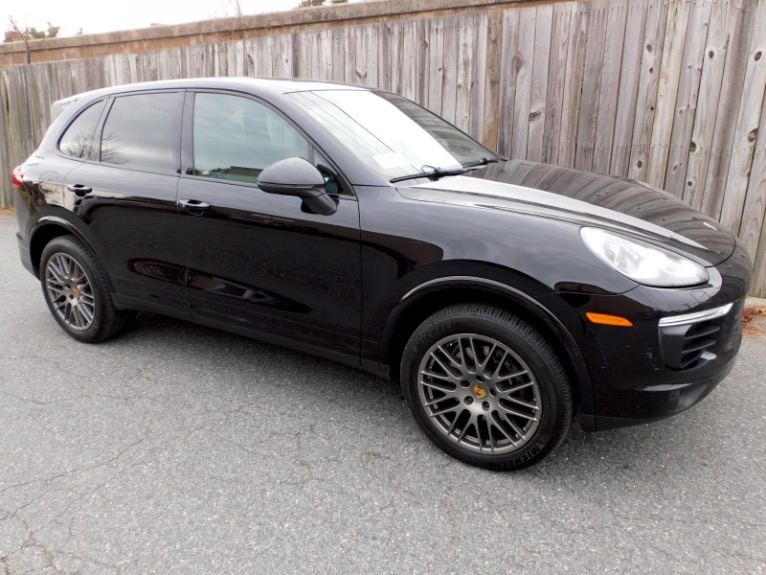 Used 2017 Porsche Cayenne Platinum Edition AWD Used 2017 Porsche Cayenne Platinum Edition AWD for sale  at Metro West Motorcars LLC in Shrewsbury MA 7