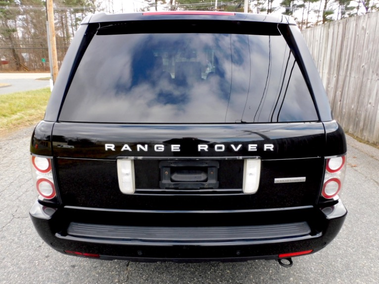 Used 2012 Land Rover Range Rover Supercharged Used 2012 Land Rover Range Rover Supercharged for sale at Metro West Motorcars LLC in Shrewsbury MA 4