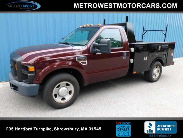 Used 2009 Ford Super Duty F-350 Srw 2WD Reg Cab 137 XL Used 2009 Ford Super Duty F-350 Srw 2WD Reg Cab 137 XL for sale  at Metro West Motorcars LLC in Shrewsbury MA 1