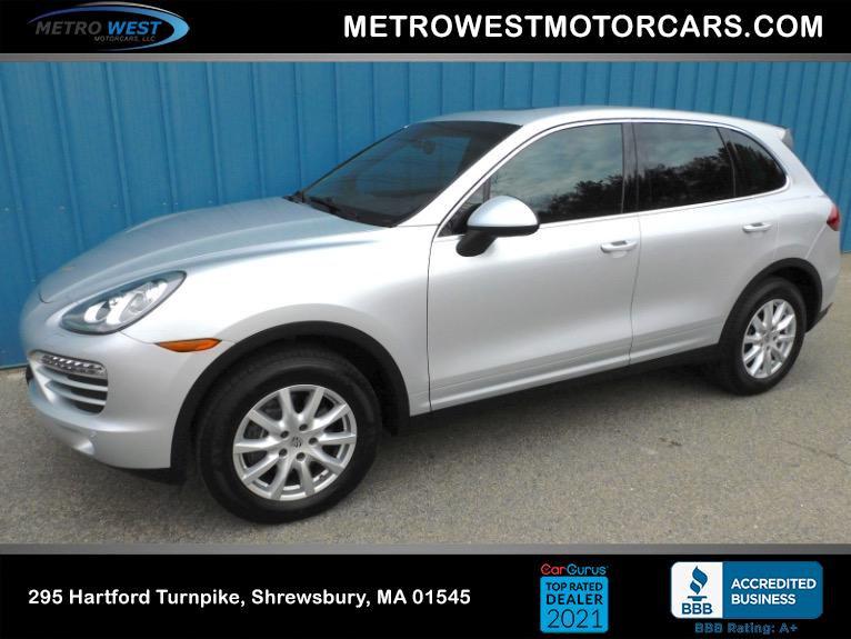 Used 2013 Porsche Cayenne AWD Used 2013 Porsche Cayenne AWD for sale at Metro West Motorcars LLC in Shrewsbury MA 1