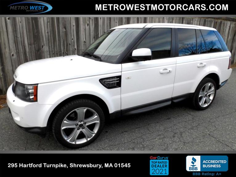 Used 2012 Land Rover Range Rover Sport HSE LUX Used 2012 Land Rover Range Rover Sport HSE LUX for sale  at Metro West Motorcars LLC in Shrewsbury MA 1