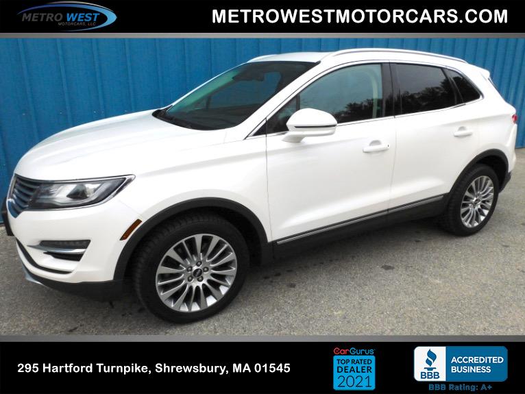 Used 2015 Lincoln Mkc Reserve AWD Used 2015 Lincoln Mkc Reserve AWD for sale at Metro West Motorcars LLC in Shrewsbury MA 1