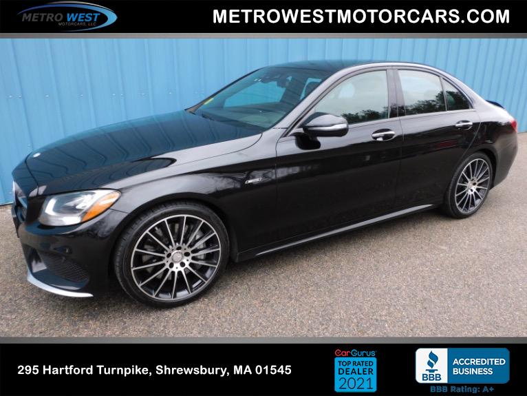 Used 2016 Mercedes-Benz C-class C 450 AMG 4MATIC Used 2016 Mercedes-Benz C-class C 450 AMG 4MATIC for sale  at Metro West Motorcars LLC in Shrewsbury MA 1