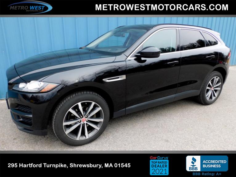 Used 2017 Jaguar F-pace 20d Prestige AWD Used 2017 Jaguar F-pace 20d Prestige AWD for sale at Metro West Motorcars LLC in Shrewsbury MA 1