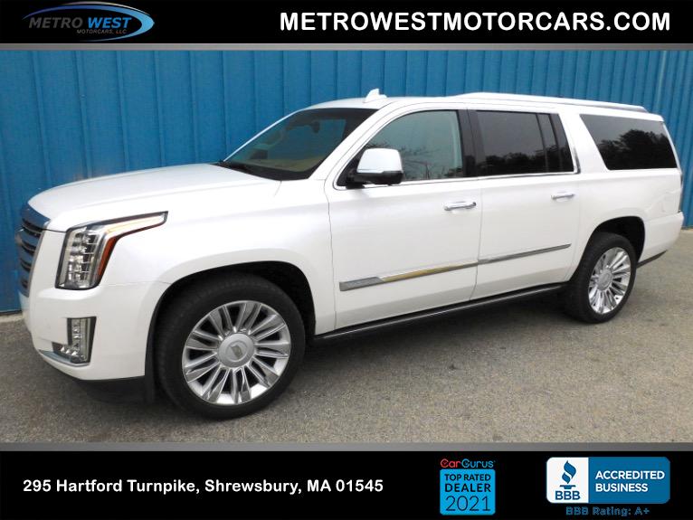 Used 2016 Cadillac Escalade Esv Platinum Used 2016 Cadillac Escalade Esv Platinum for sale at Metro West Motorcars LLC in Shrewsbury MA 1