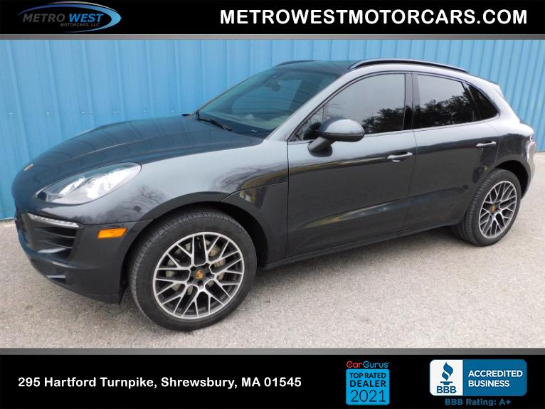 Used 2017 Porsche Macan S AWD Used 2017 Porsche Macan S AWD for sale at Metro West Motorcars LLC in Shrewsbury MA 1