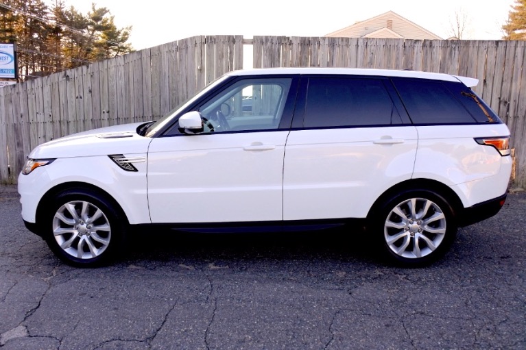 Used 2017 Land Rover Range Rover Sport V6 Supercharged HSE Used 2017 Land Rover Range Rover Sport V6 Supercharged HSE for sale at Metro West Motorcars LLC in Shrewsbury MA 2