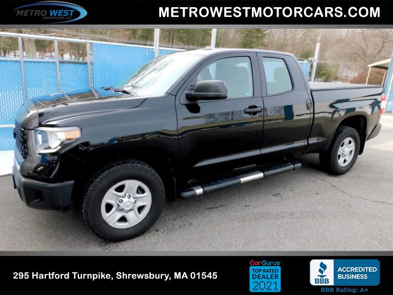 Used 2018 Toyota Tundra 4wd SR Double Cab 6.5'' Bed 4.6L (Natl) Used 2018 Toyota Tundra 4wd SR Double Cab 6.5'' Bed 4.6L (Natl) for sale  at Metro West Motorcars LLC in Shrewsbury MA 1