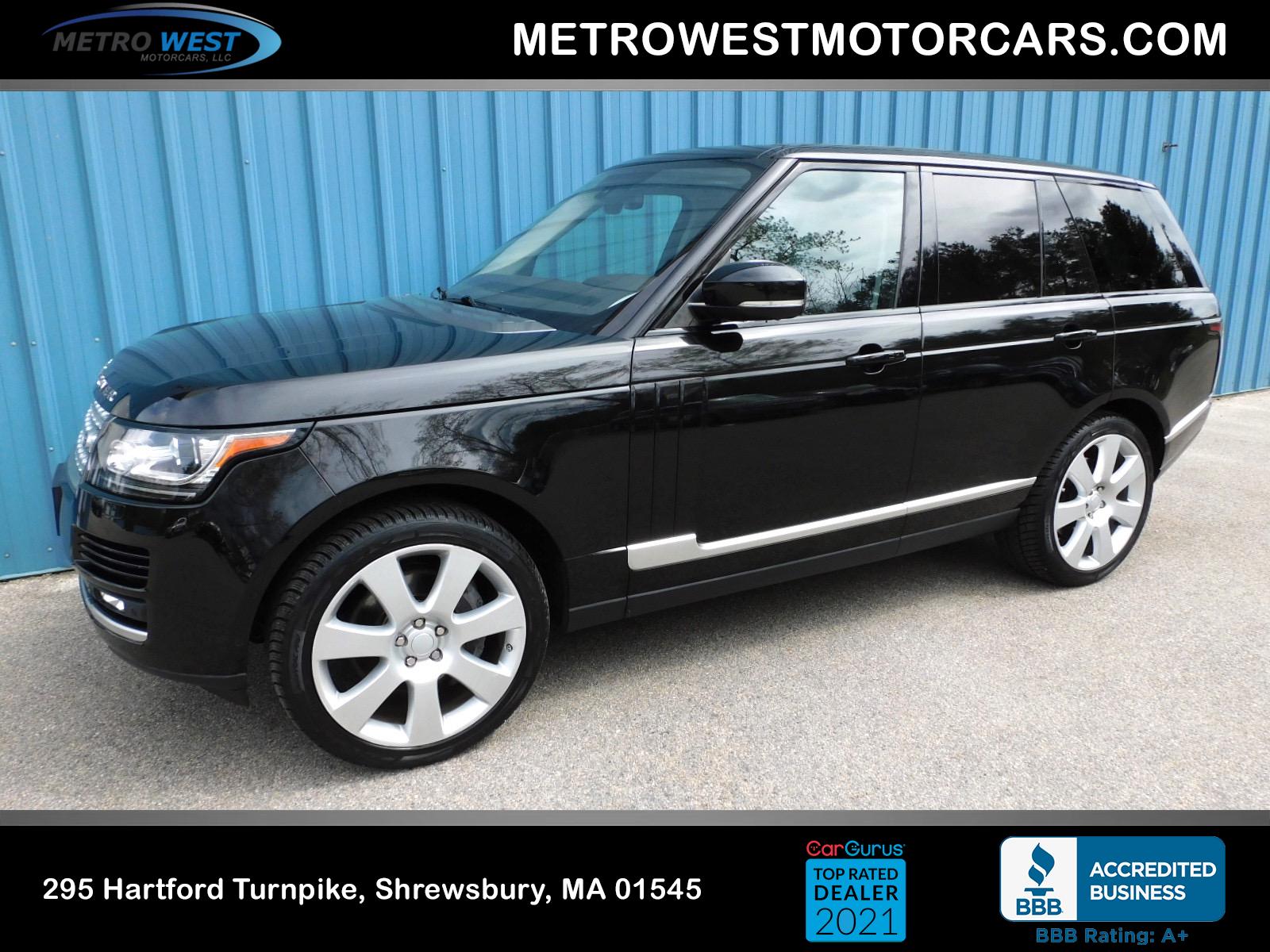 Used Range Rover 2013 Used 2013 Land Rover Range Rover Supercharged For Sale ($35,800 ...