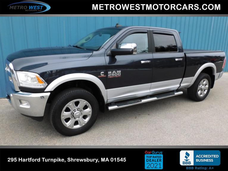 Used 2014 Ram 2500 Laramie Crew Cab 4WD 149 Used 2014 Ram 2500 Laramie Crew Cab 4WD 149 for sale at Metro West Motorcars LLC in Shrewsbury MA 1