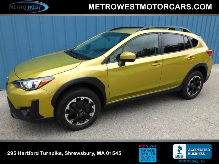 Used 2021 Subaru Crosstrek Premium Manual Used 2021 Subaru Crosstrek Premium Manual for sale  at Metro West Motorcars LLC in Shrewsbury MA 1