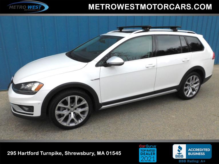 Used 2017 Volkswagen Golf Alltrack 1.8T SEL DSG Used 2017 Volkswagen Golf Alltrack 1.8T SEL DSG for sale at Metro West Motorcars LLC in Shrewsbury MA 1