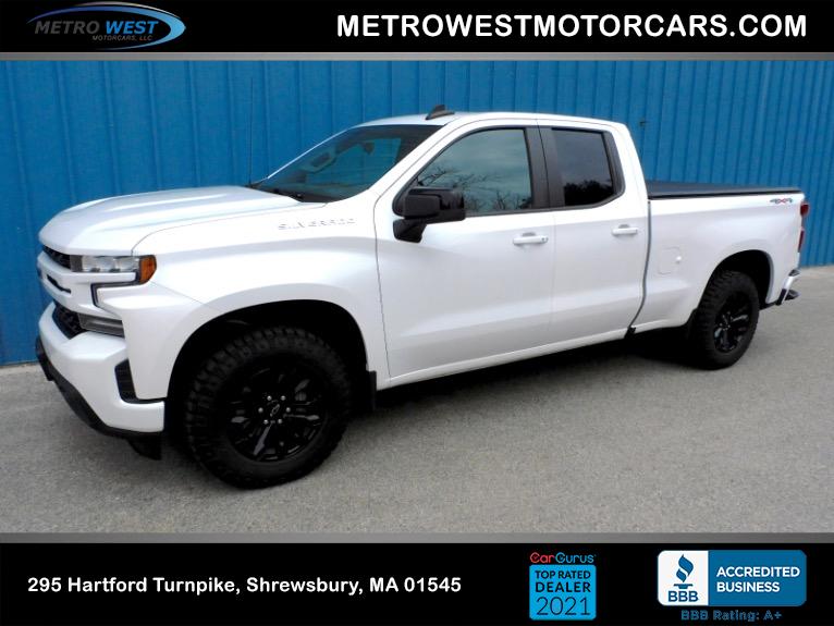 Used 2019 Chevrolet Silverado 1500 4WD Double Cab 147 RST Used 2019 Chevrolet Silverado 1500 4WD Double Cab 147 RST for sale at Metro West Motorcars LLC in Shrewsbury MA 1