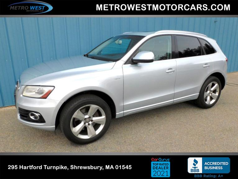 Used 2013 Audi Q5 2.0T Prestige Hybrid Quattro Used 2013 Audi Q5 2.0T Prestige Hybrid Quattro for sale  at Metro West Motorcars LLC in Shrewsbury MA 1