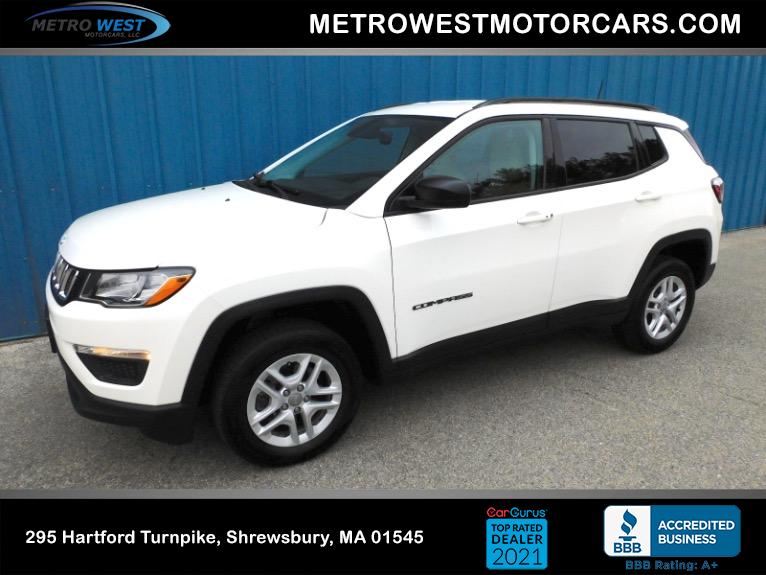 Used 2018 Jeep Compass Sport 4x4 Used 2018 Jeep Compass Sport 4x4 for sale  at Metro West Motorcars LLC in Shrewsbury MA 1