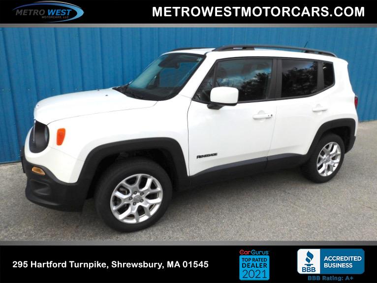 Used 2017 Jeep Renegade Latitude 4x4 Used 2017 Jeep Renegade Latitude 4x4 for sale at Metro West Motorcars LLC in Shrewsbury MA 1