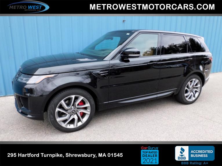 Used 2020 Land Rover Range Rover Sport V8 Supercharged HSE Dynamic Used 2020 Land Rover Range Rover Sport V8 Supercharged HSE Dynamic for sale  at Metro West Motorcars LLC in Shrewsbury MA 1